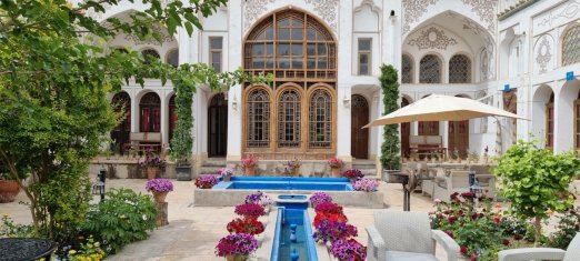 اقامتگاه سنتی سهروردی اصفهان فضای داخلی اقامتگاه