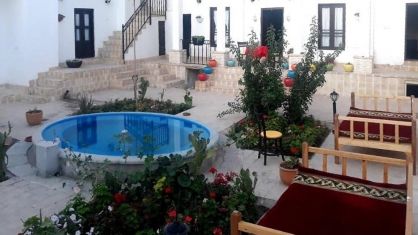 خانه مسافر خانه قاجار اصفهان فضای بیرونی خانه مسافر خانه مسافر خانه قاجار اصفهان فضای بیرونی خانه مسافر