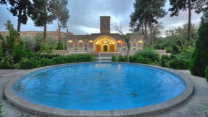 هتل باغ مشیر الممالک یزد عمارت بادگیر