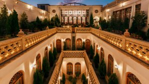 اقامتگاه سنتی قصر منشی اصفهان فضای داخلی اقامتگاه