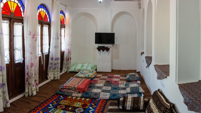 اقامتگاه سنتی مان همیشه سبز بوشهر فضای داخلی اتاق ها 1