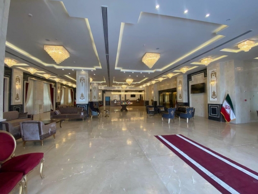 هتل شکوه شارستان مشهد لابی 2