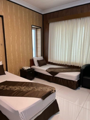 هتل حافظ تهران اتاق دو تخته تویین