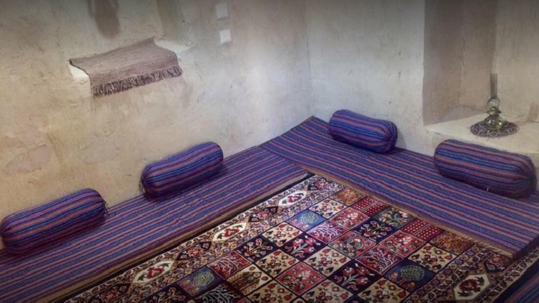 اقامتگاه بومگردی نرکوه بوشهر فضای داخلی اتاق ها 2