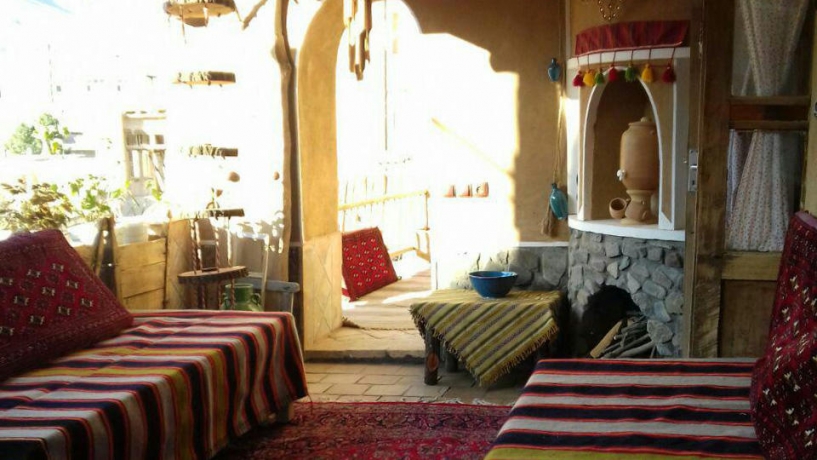 اقامتگاه بوم‌گردی سرای صالح برزک کاشان فضای داخلی اقامتگاه 1