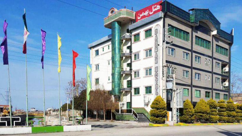 هتل بهمن کردکوی نمای بیرونی