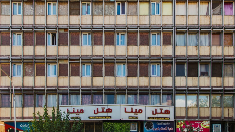 هتل مینا تهران نمای بیرونی 1