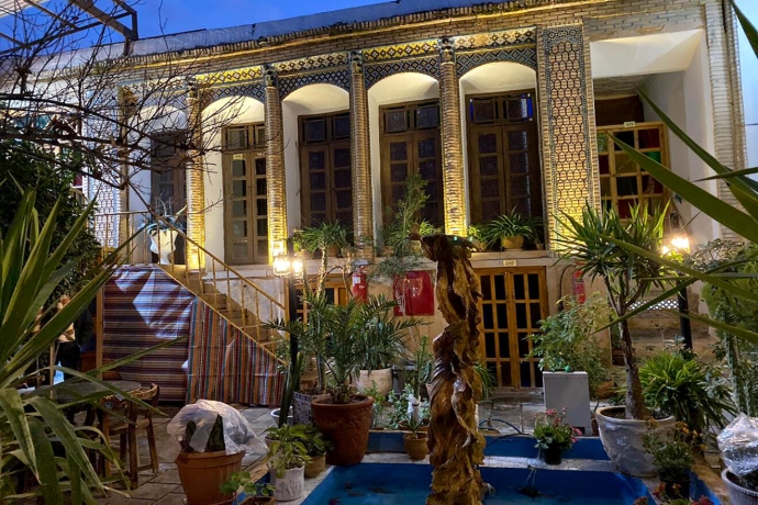 هتل سنتی زیبا شیراز فضای داخلی هتل